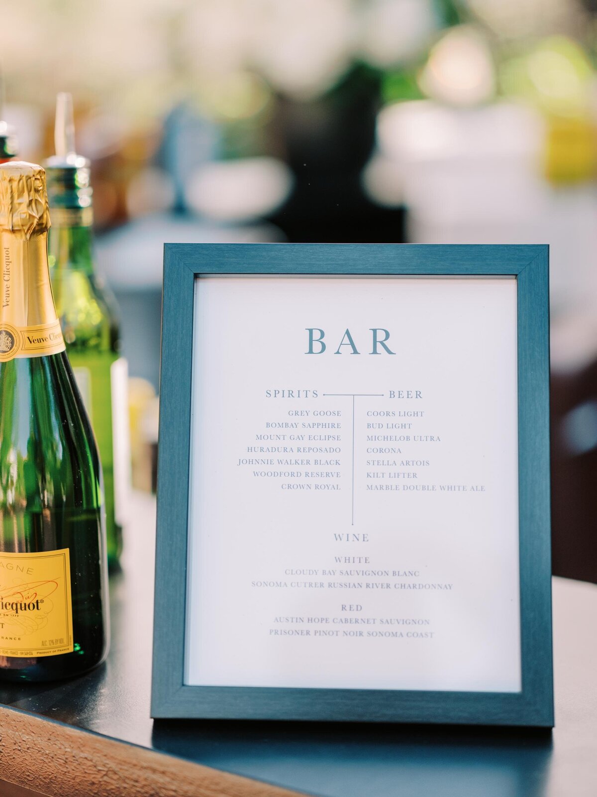 black-white-wedding-bar-menu-frame