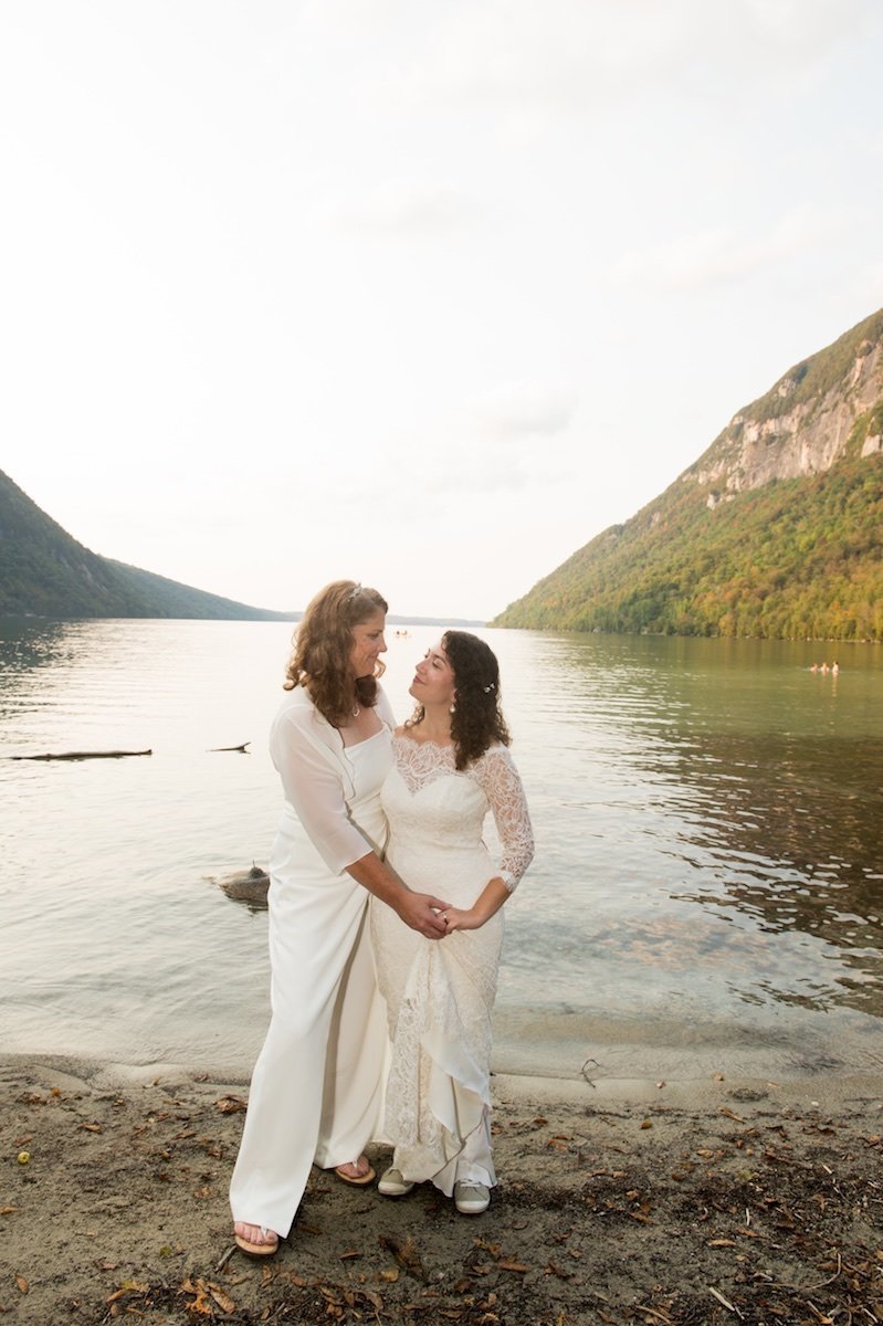 female same sex wedding photographer in Vermont 1