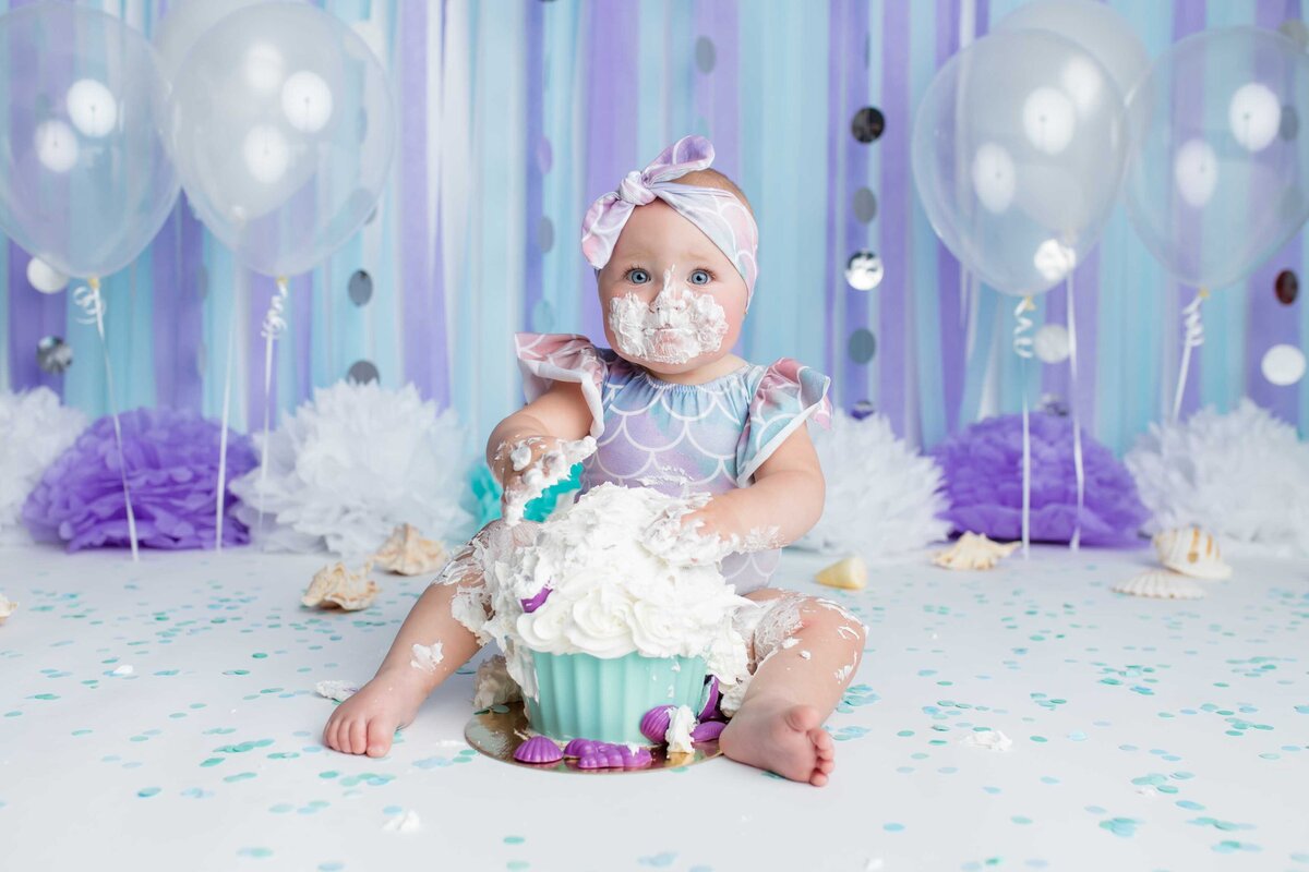 Mackenzie Hallam - Ava Cake Smash-6