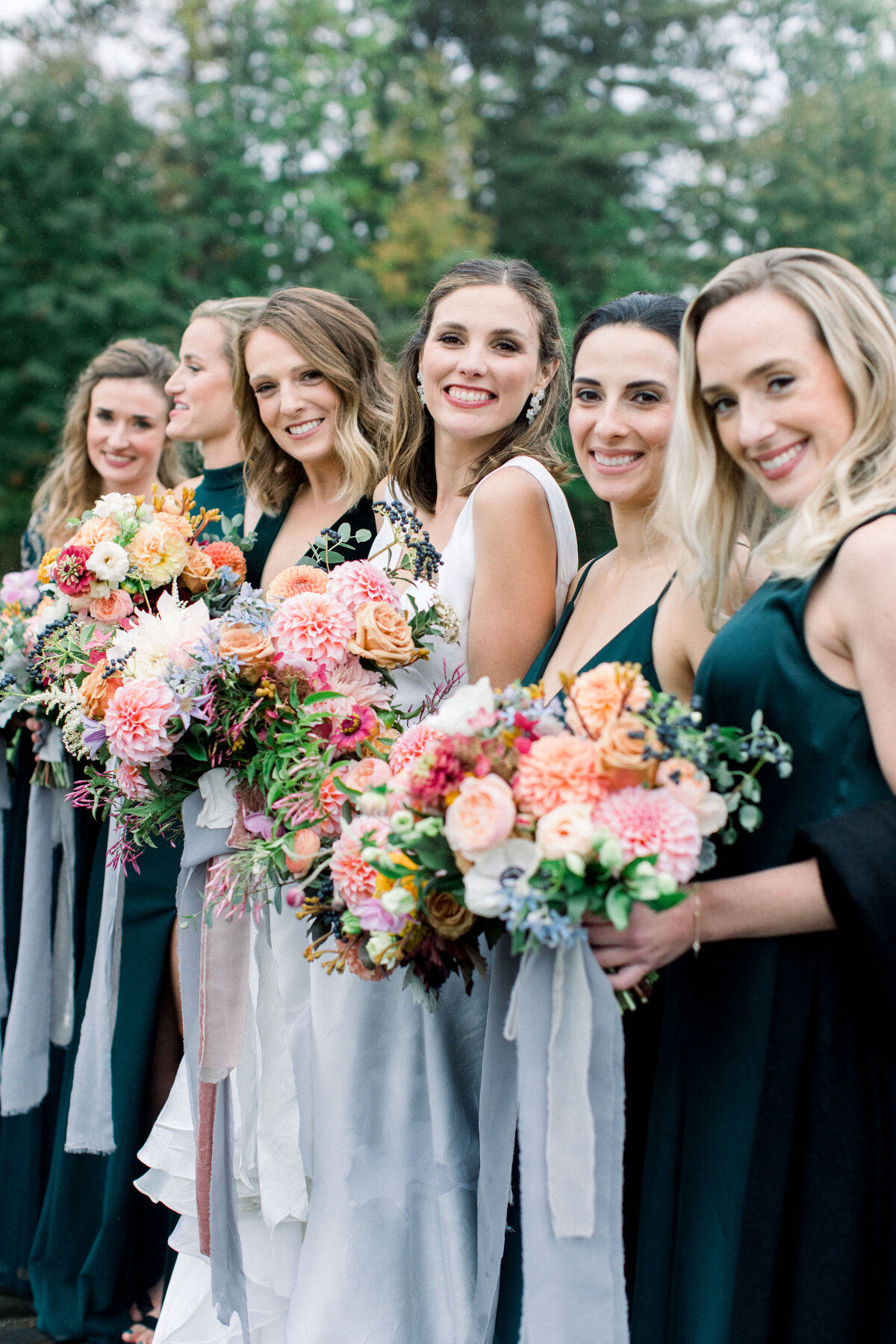 Fall Bridal Party