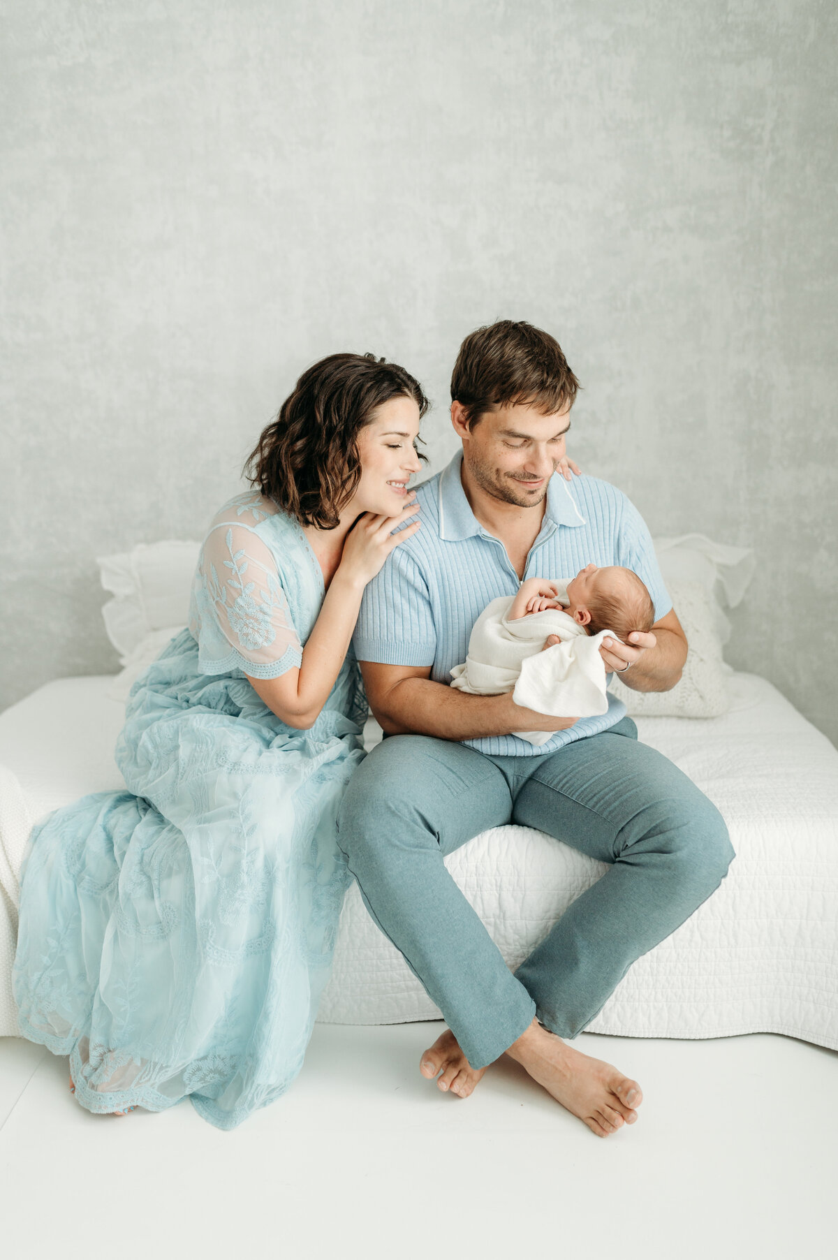 Baby Steele's Newborn photo session in Atlanta