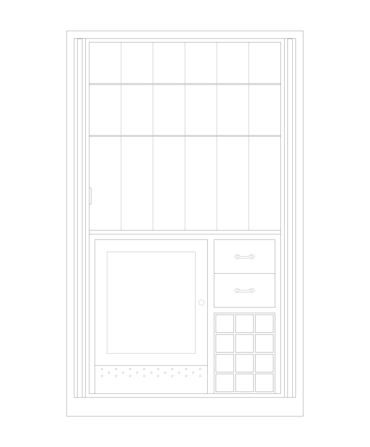 Drinks Bar Elevation