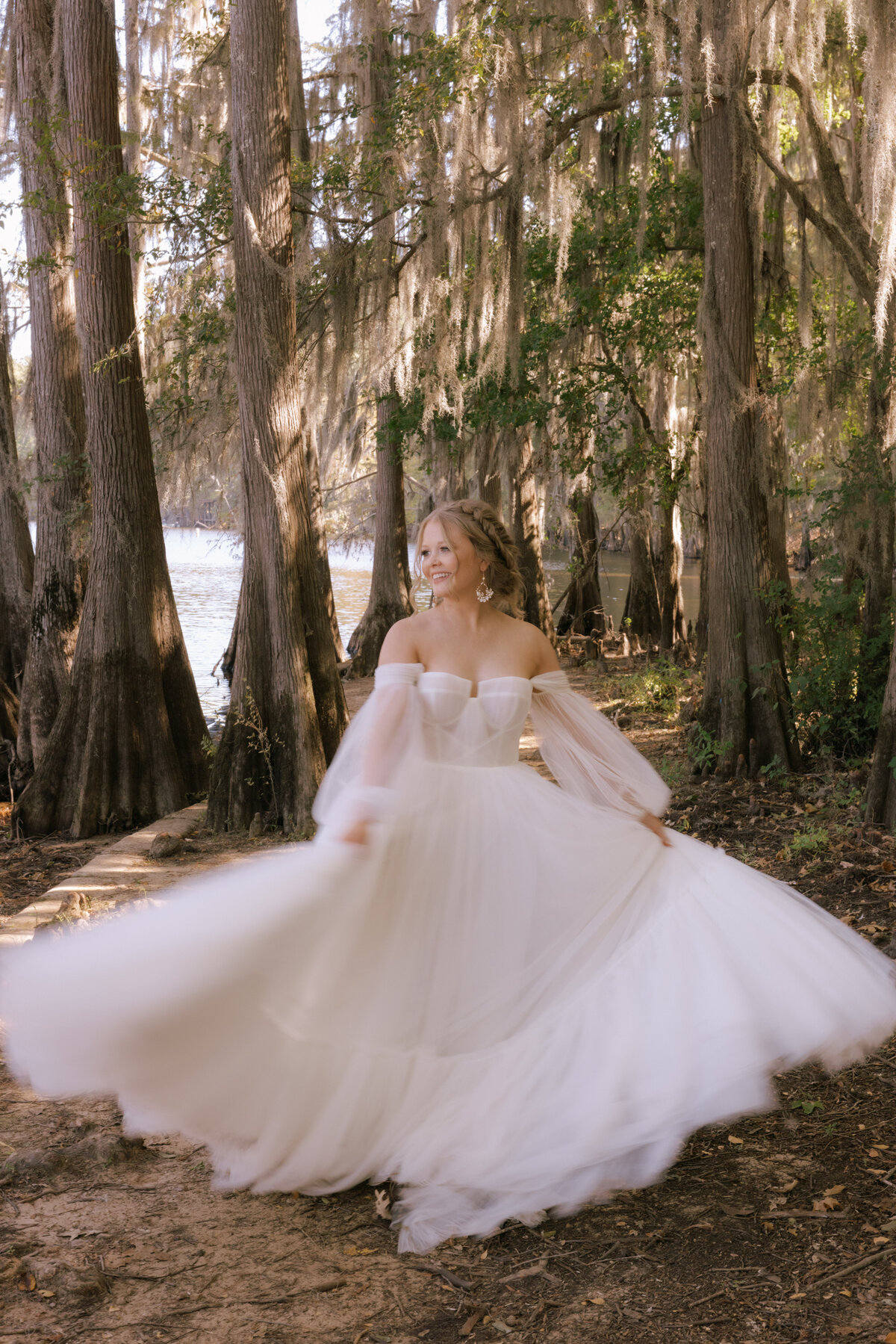 The Deep in the Heart Retreat | Jenna + Nathan | Elopement at Caddo Lake State Park | Karnack, Texas | Alison Faith Photography-3879