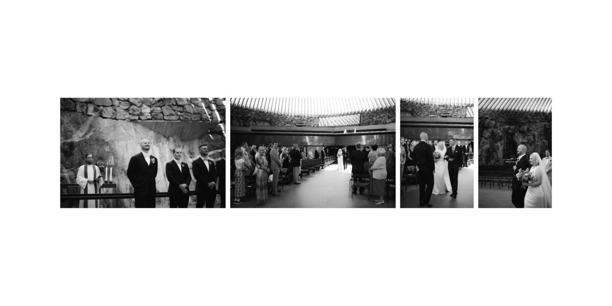 Photos of a wedding ceremony