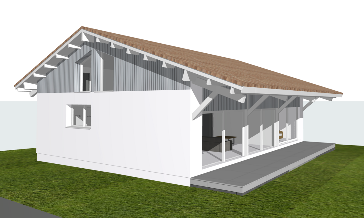 implantation MAISON GIROLLE 2