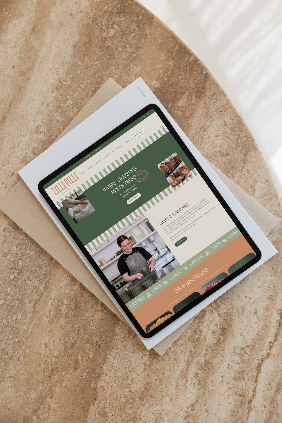 Rowen iPad Mockup