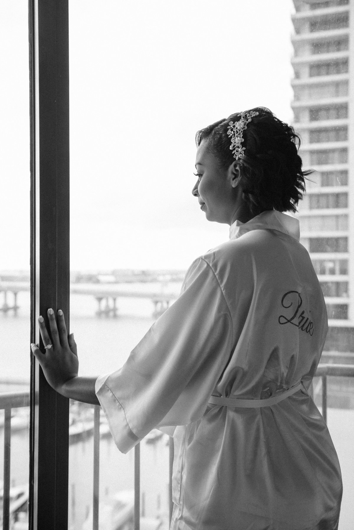 NFL Miami Dolphins Brandon Radcliff ShaKyra Radcliff Briza on the Bay Wedding Andrea Arostegui Photography-19