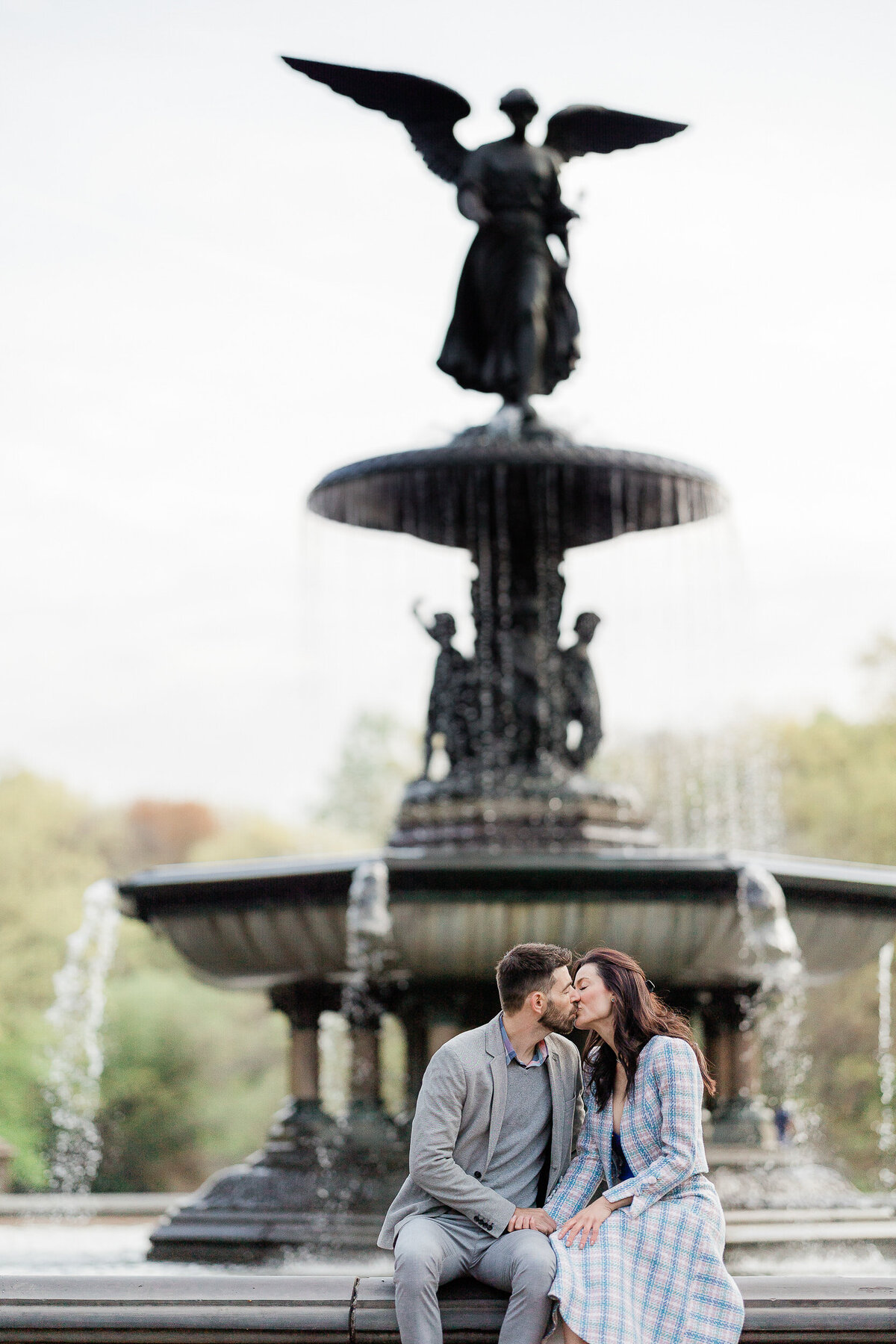 new york central park engagement session