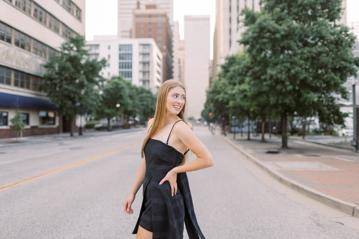 Taylor - Bishop Kelley Senior Photos - Melanie Foster Photography-183