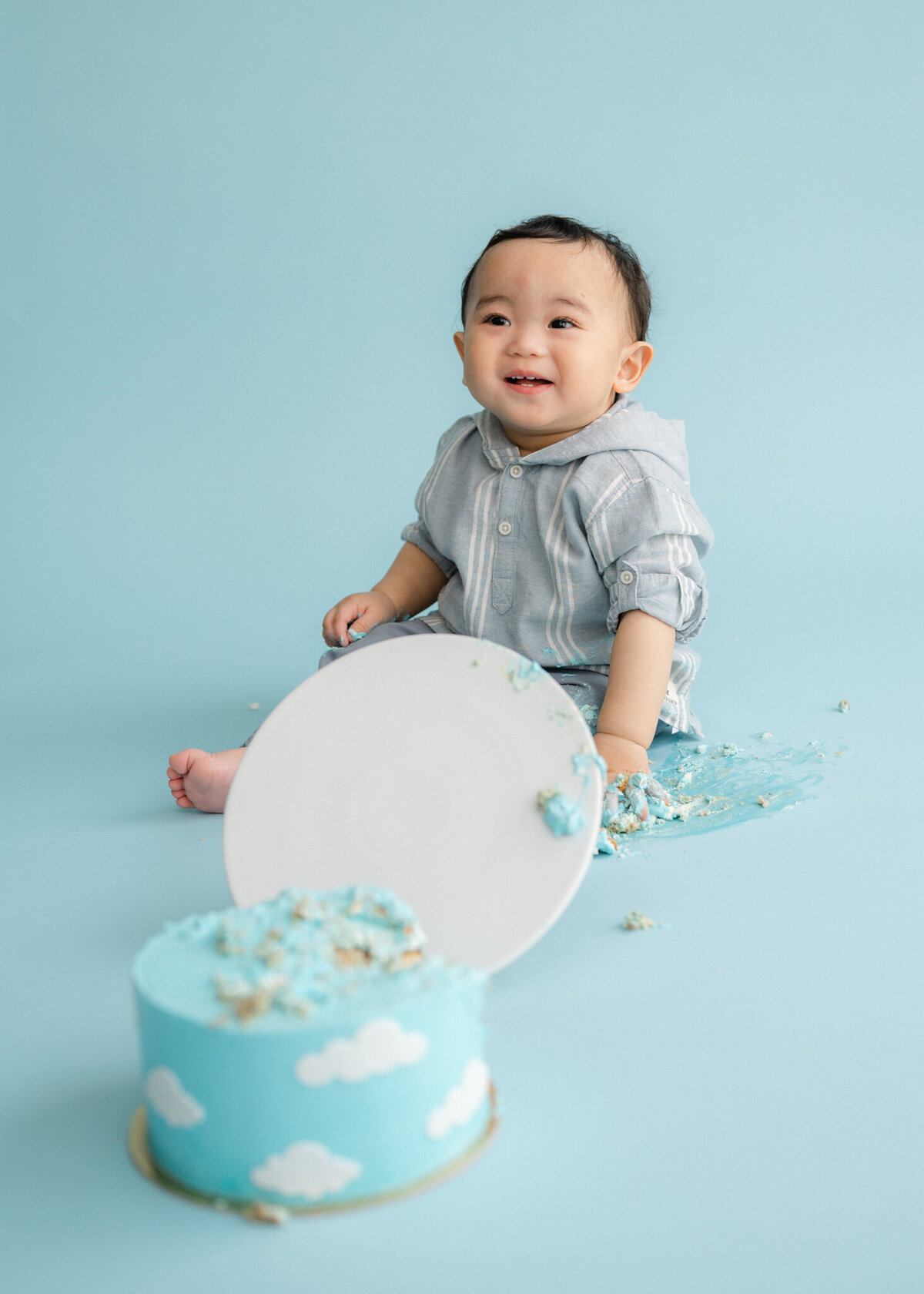 Family Photography Cake Smash