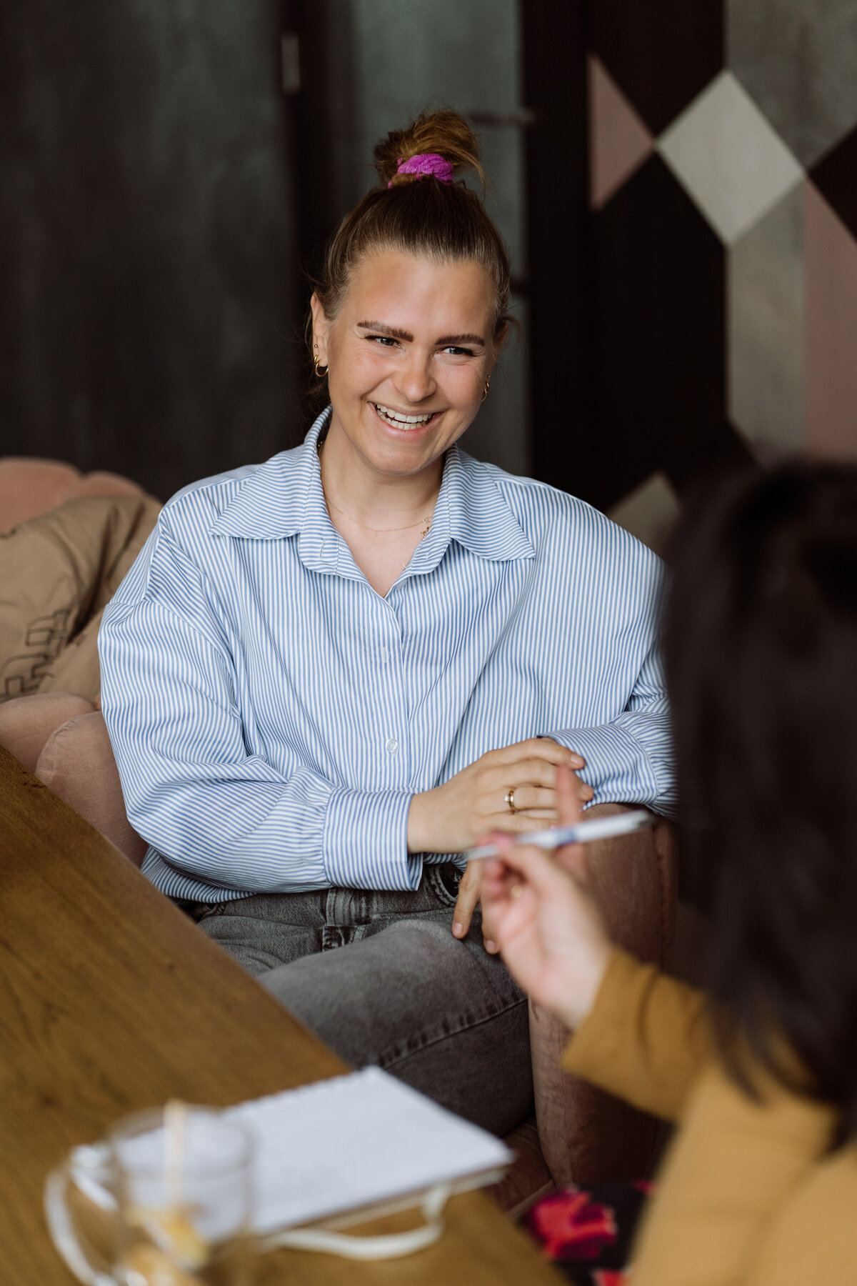 Branding shoot De laatste Vaart - gesprek 