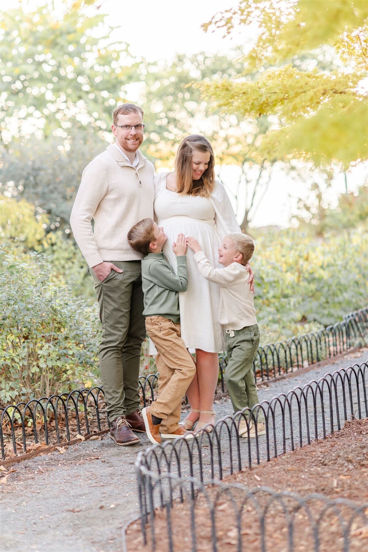 Old Town Alexandria Family of Four Session - Heidi Fam Photography