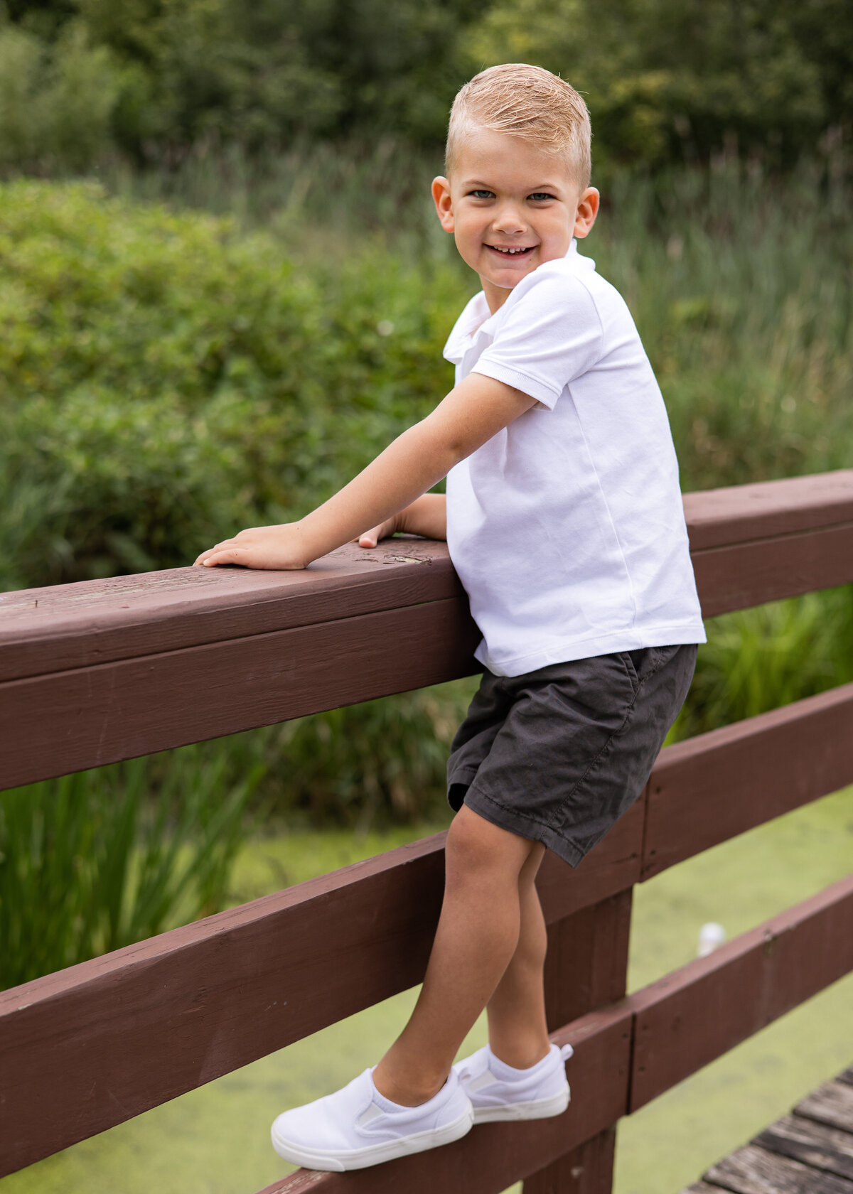 Climbing on the Bridge