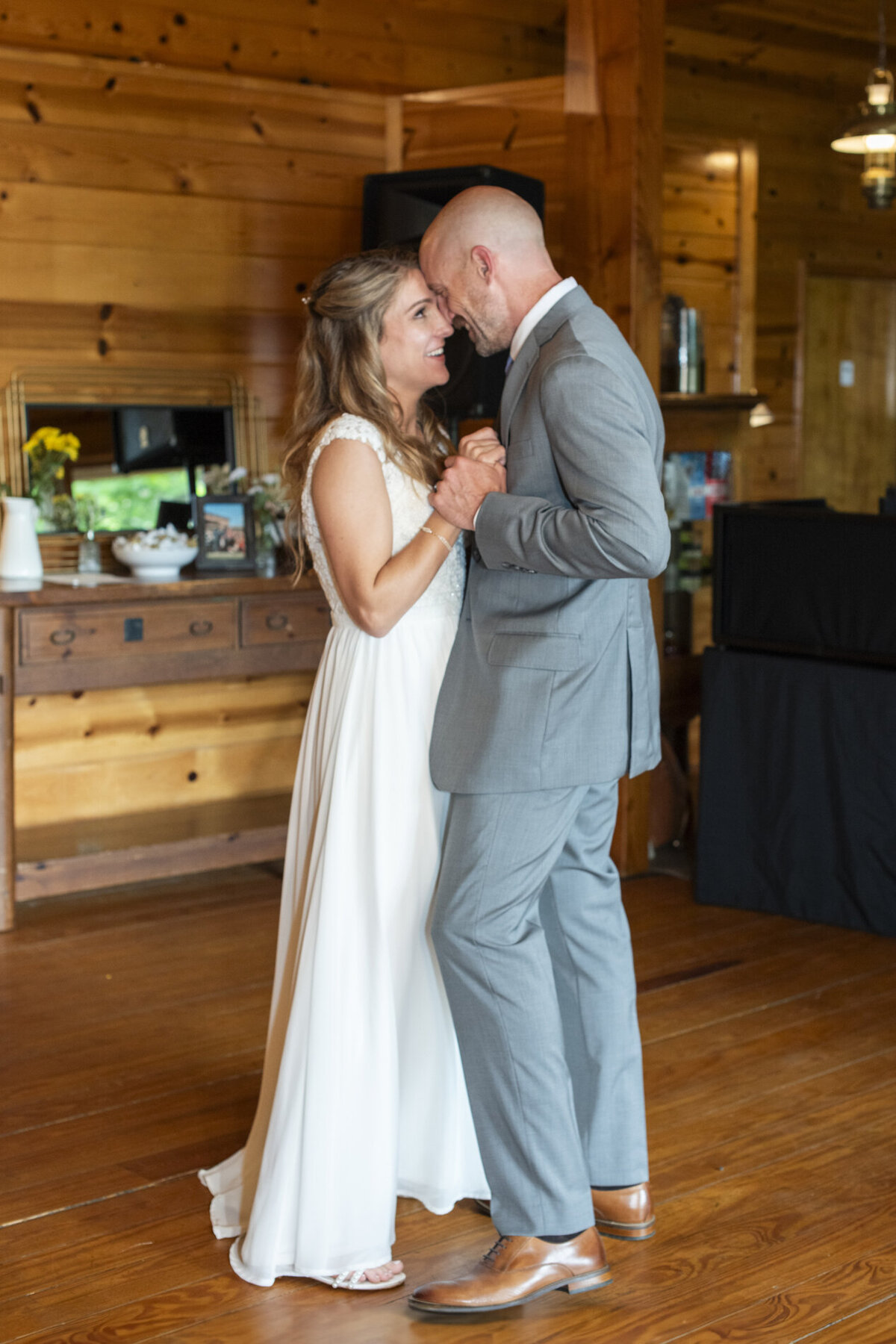 First dance at wedding