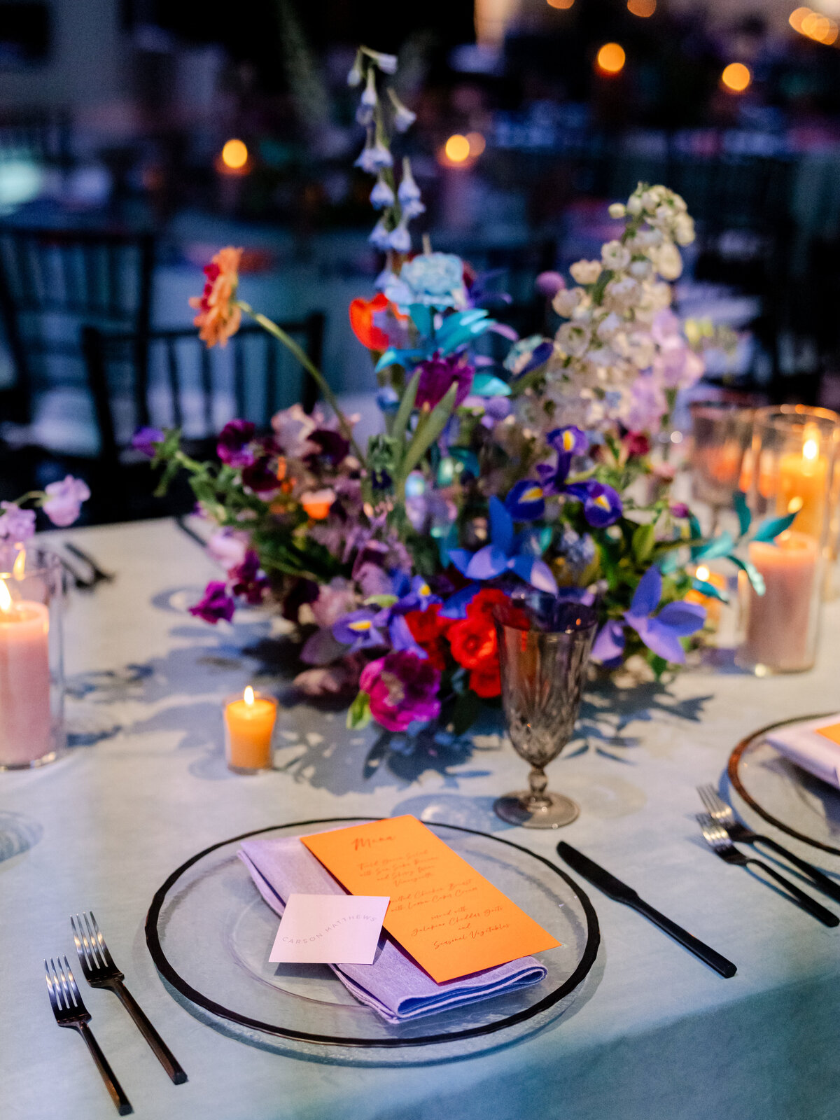 kc cloud events room shot bass hall luxury place setting dallas fort worth texas