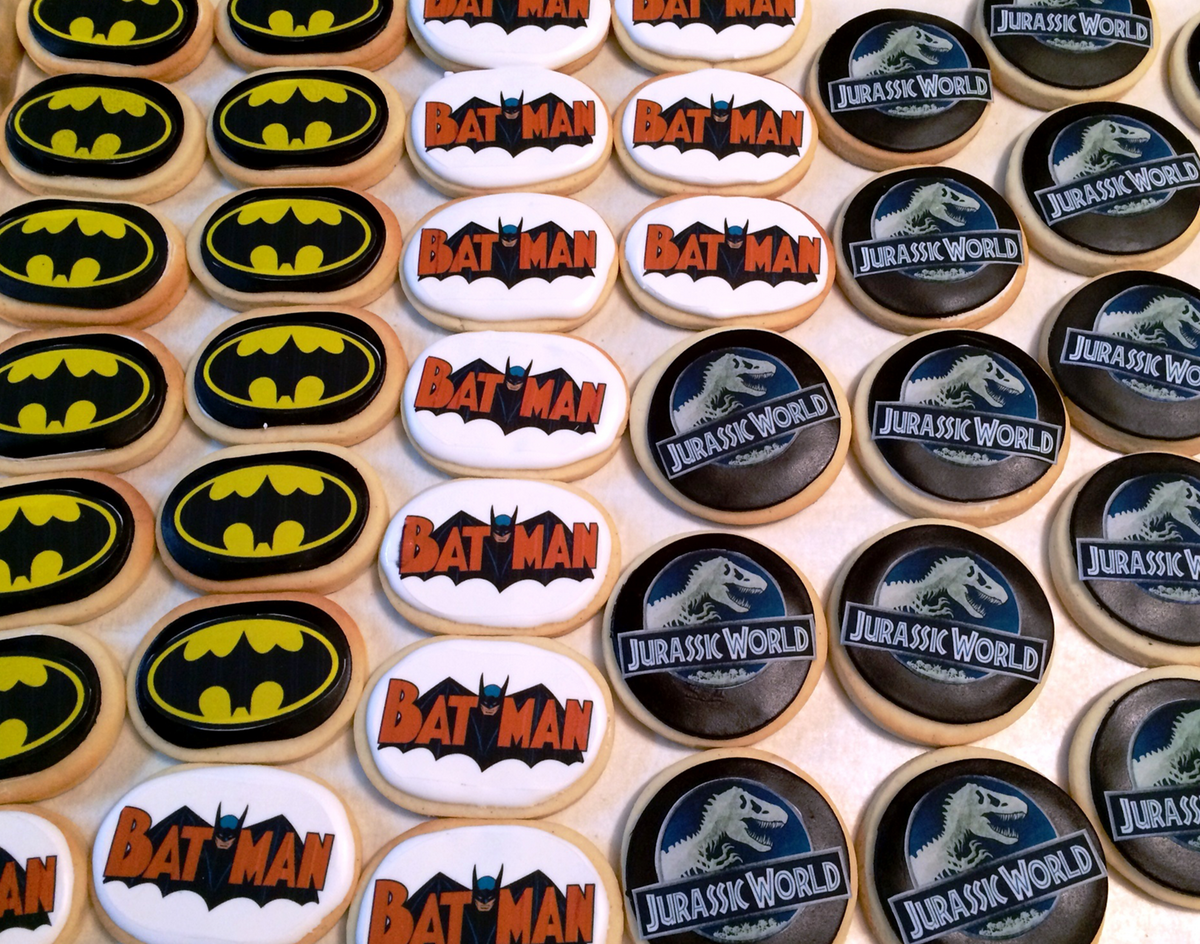 Whippt Desserts & Catering edible logo'd sugar cookies
