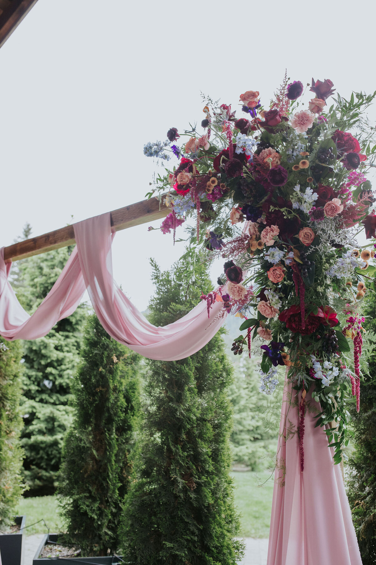 custom florals for Nita Lake Lodge Whistler wedding - Within the Flowers