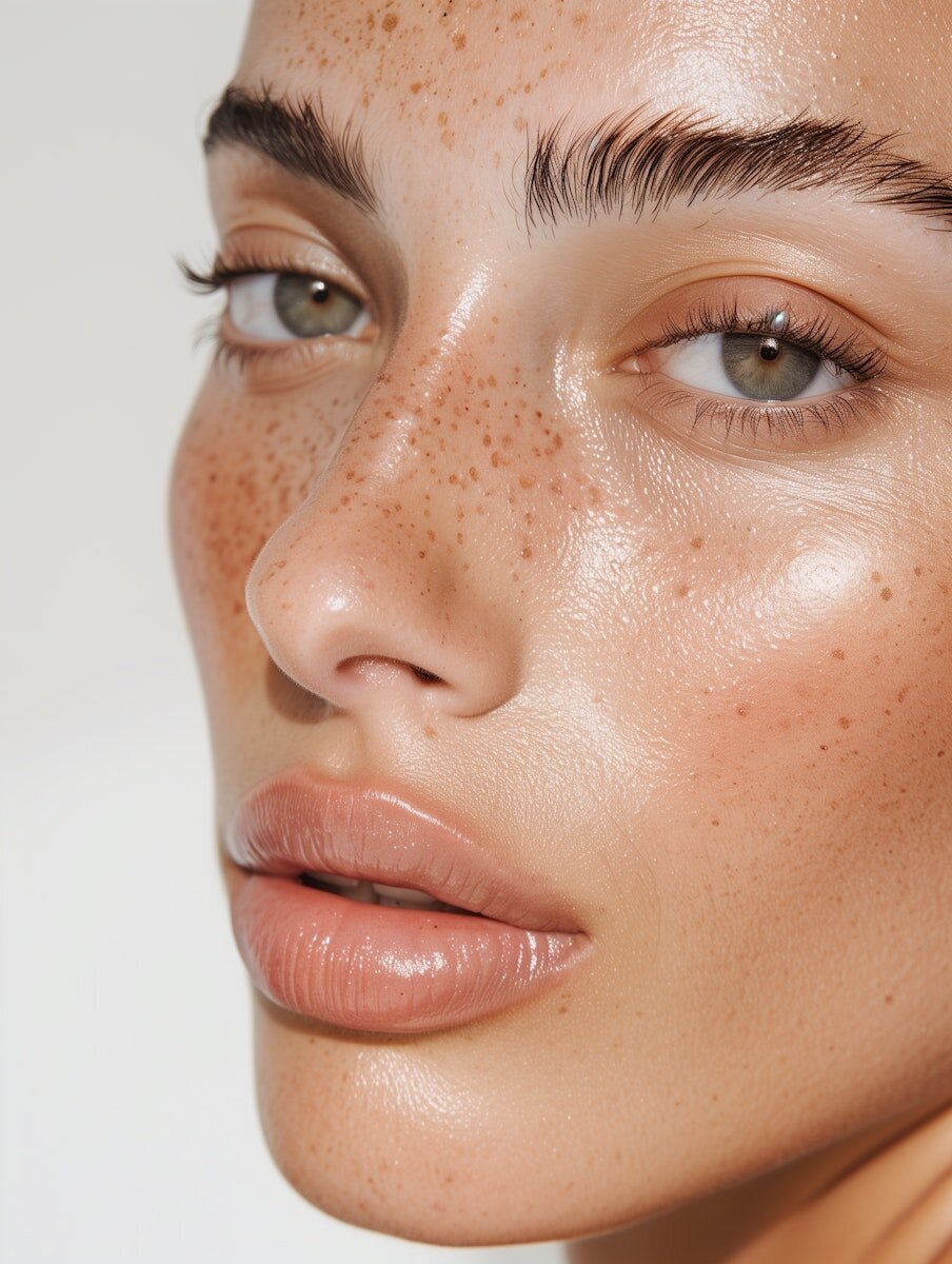 Close-up of Freckled Face (7)