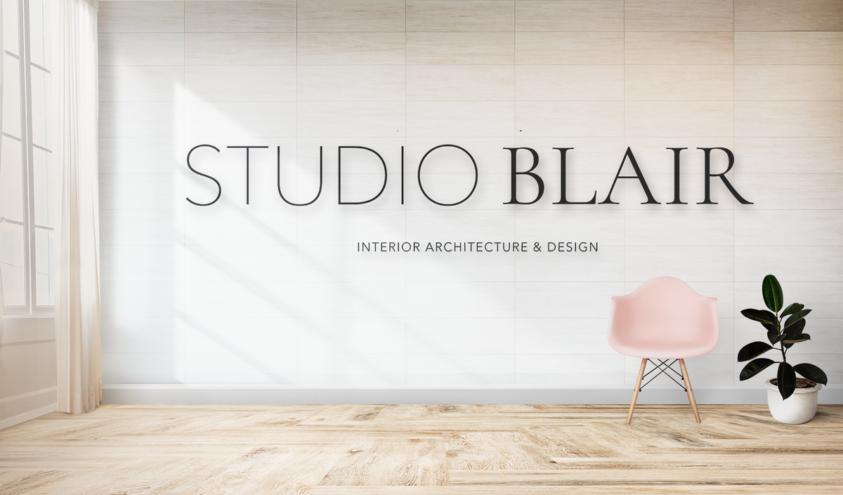studio Blair sign