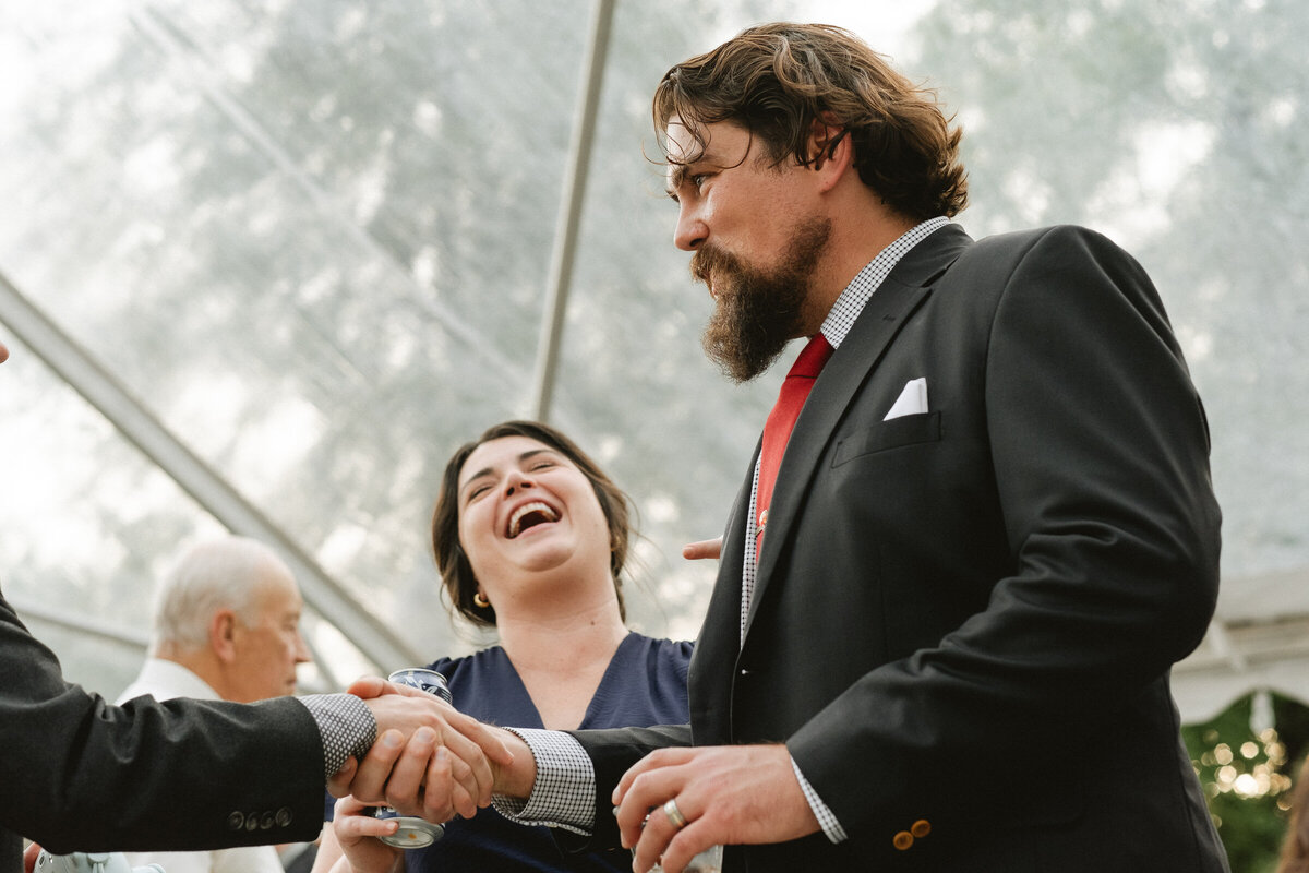 documentary photographer garden greenhouse wedding-169