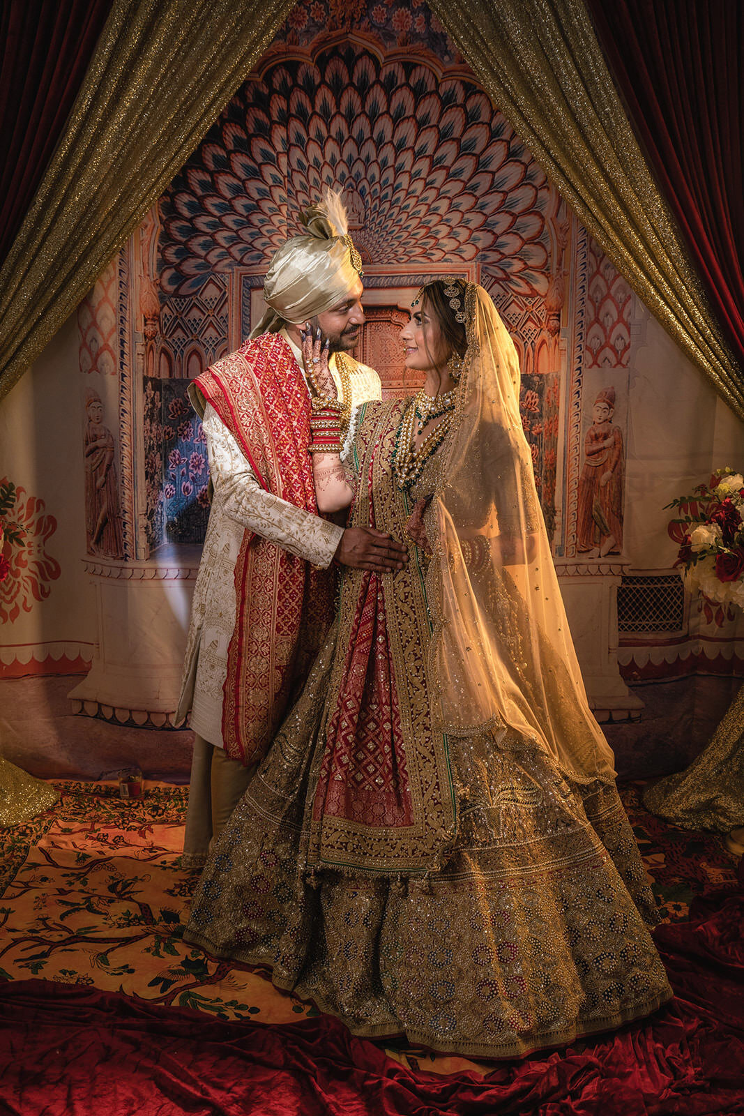 Indian wedding day photo - indian ceremony