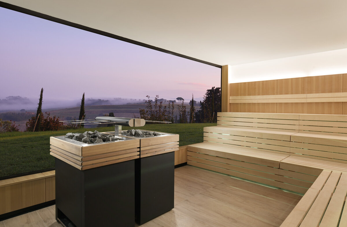 Waterstone - Borgobrufa Spa Resort - Brufa di Torgiano - Luxury Boutique Hotel - PANORAMIC SAUNA1