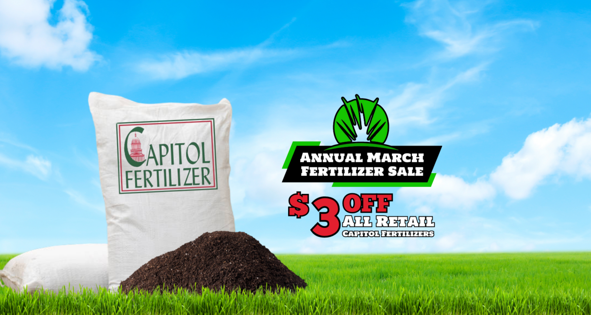 WE annual march fertilizer sale MAIN