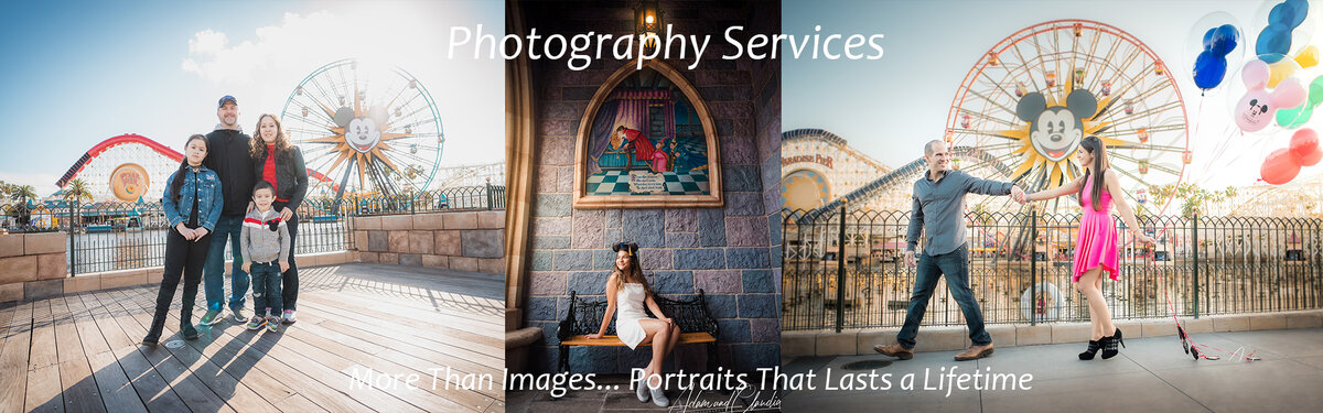 Disneyland Masterpiece Portraits banner