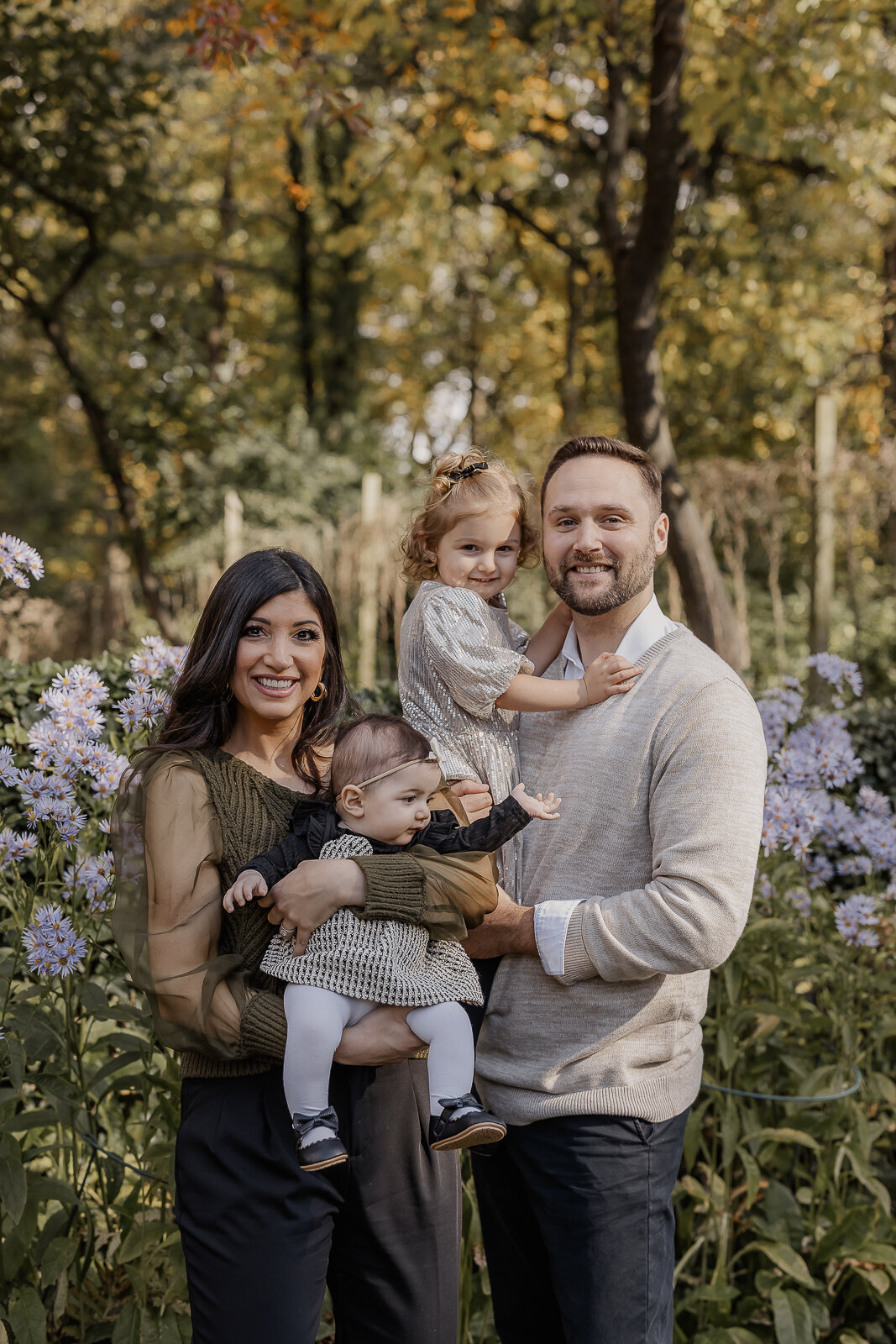 cross estate garden nj family photoshoot