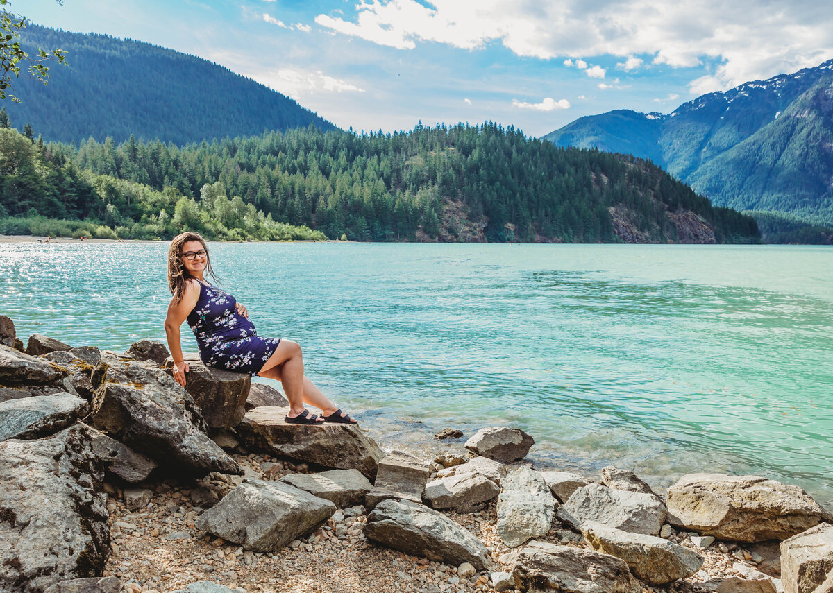 North Cascades national park maternity session 7-7327