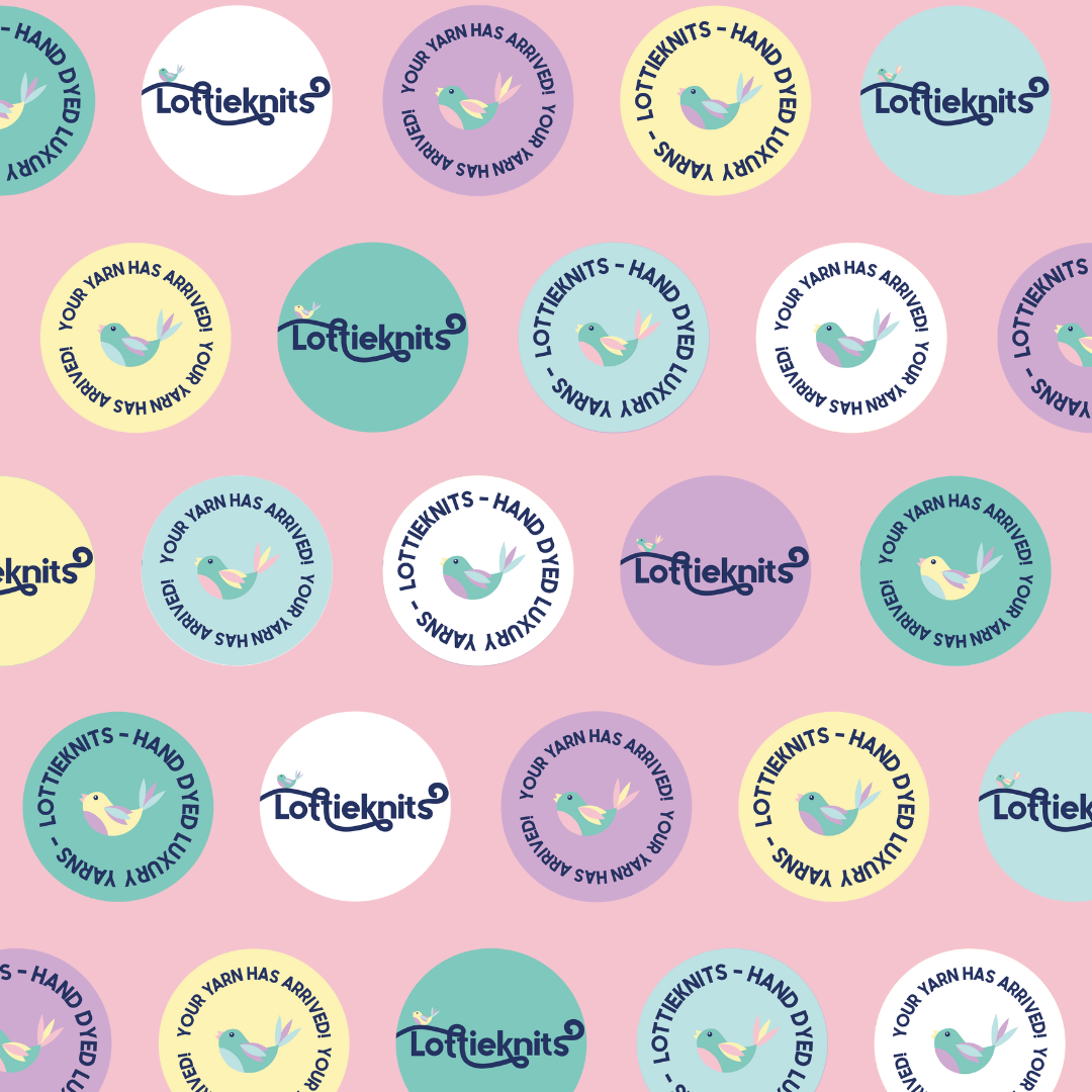 Lottieknits Stickers