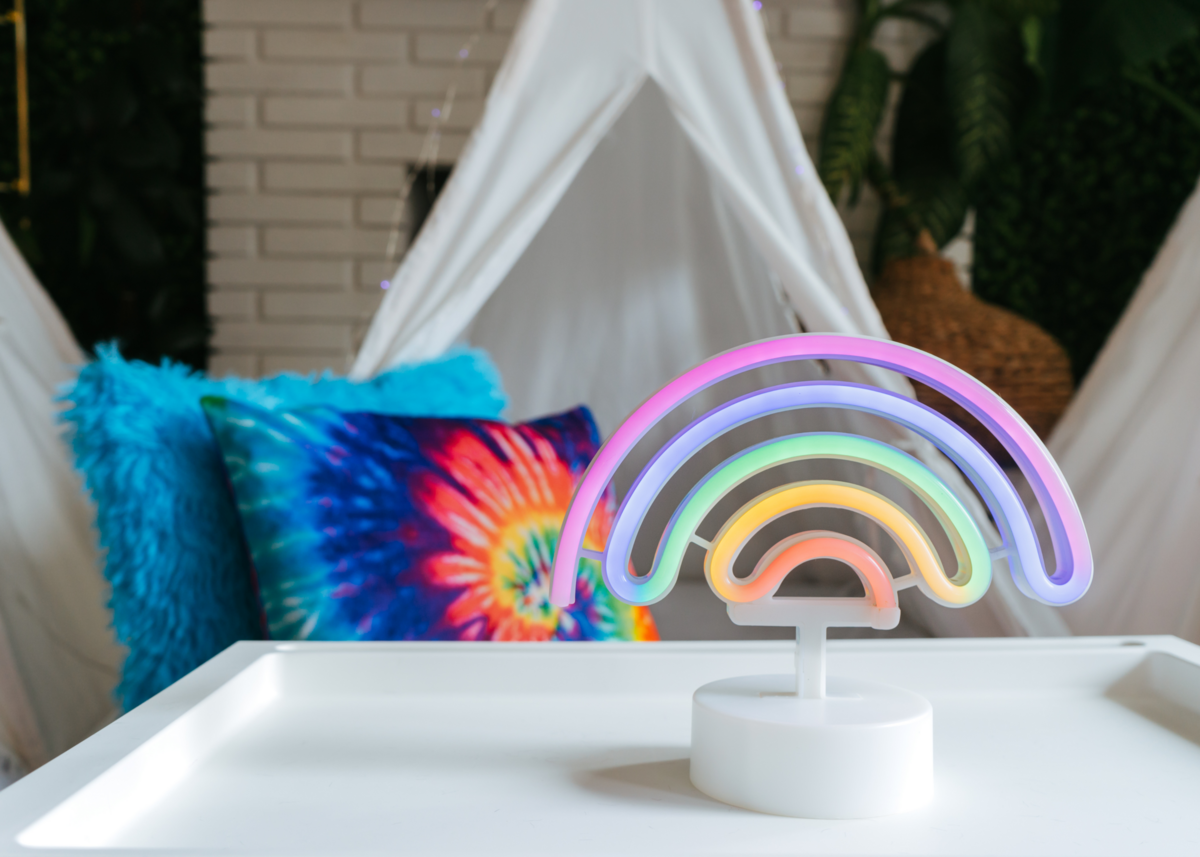 Glow Party Sleepover Kids