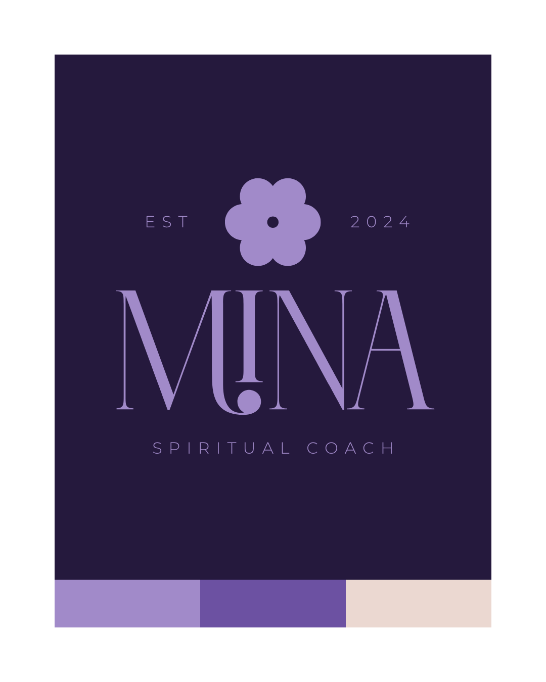 3 MINA SPIRITUAL COACH VISUAL BRAND DESIGN- ERIKA MARAM DESIGN STUDIO
