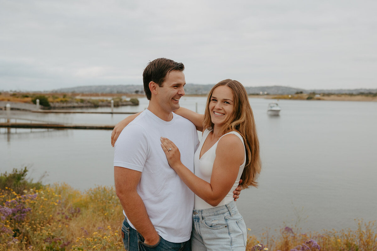 Lexx Creative-Wildflower-Beach-Engagement-25