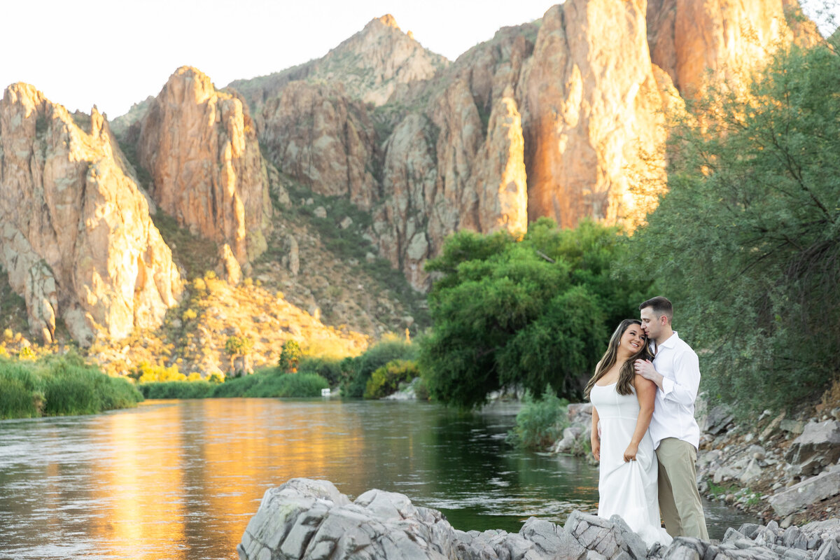 Karlie Colleen Photography - Kaitlyn & Cristian Engagement Session - Salt River Arizona-270