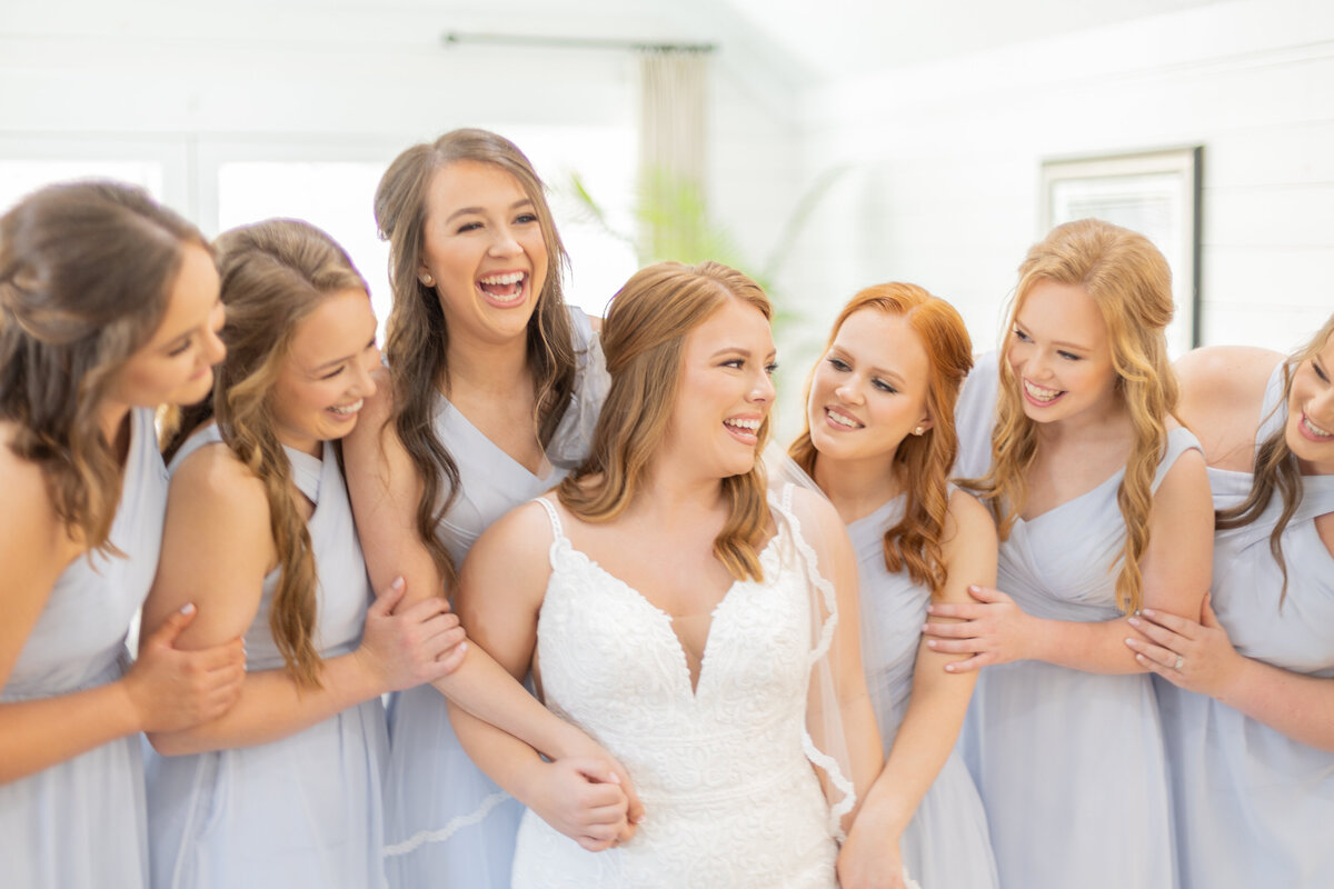 Addison & Blayze First Look with Bridesmaids 0049