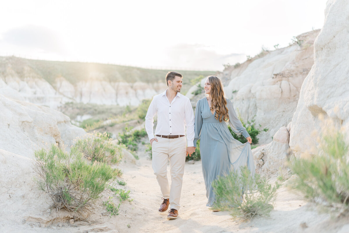 Paint Mines Interpretive Park El Paso Colorado Engagement Session Light and Airy Romantic Pictures Elena Spraguer Photography 0047