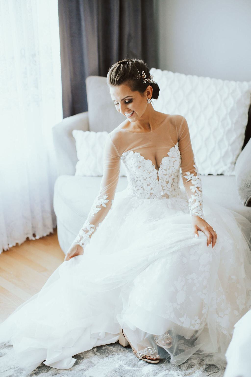 Chicago wedding photographer, bozena voytko, luxury wedding images