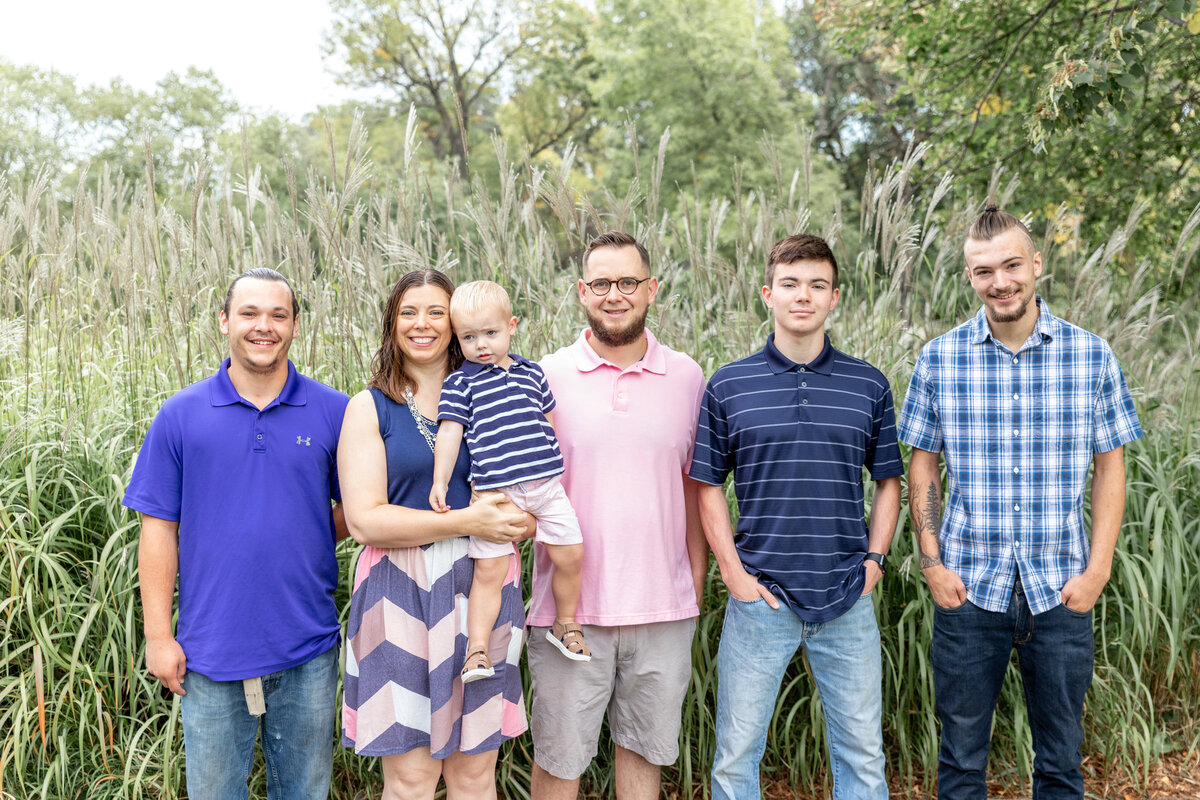 Family of six