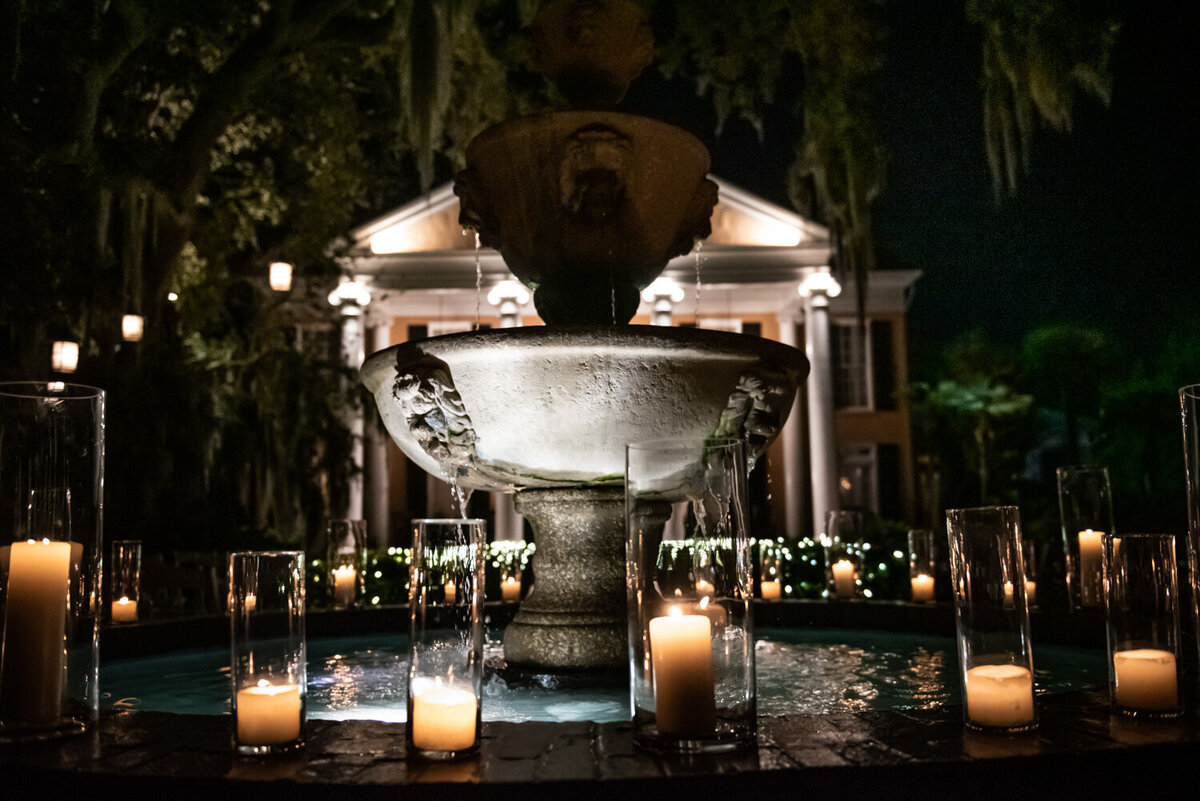 Southern oaks fountain