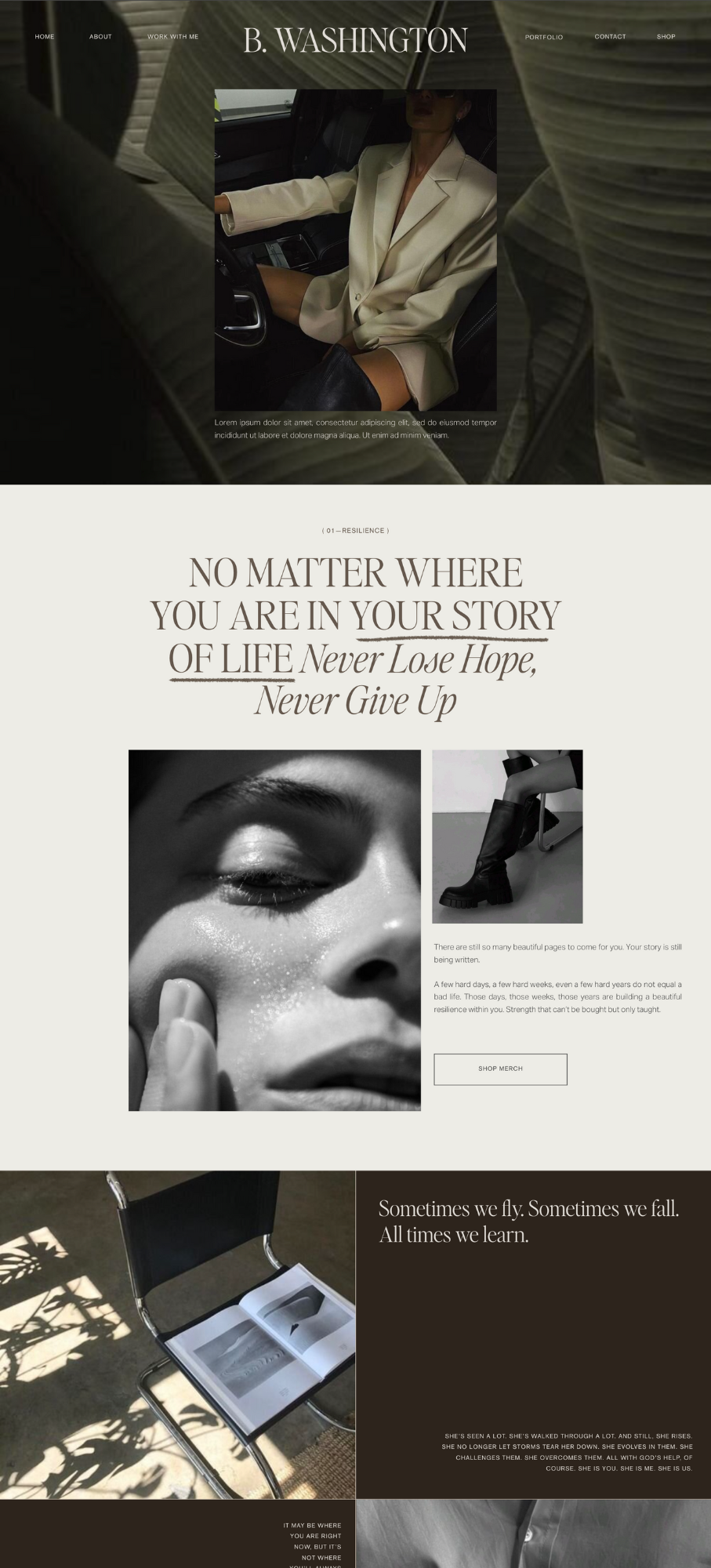 B Washington _ Wilder