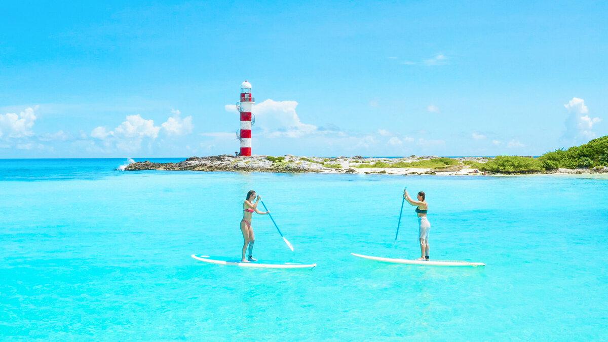 Hyatt Ziva Cancun Paddle Board
