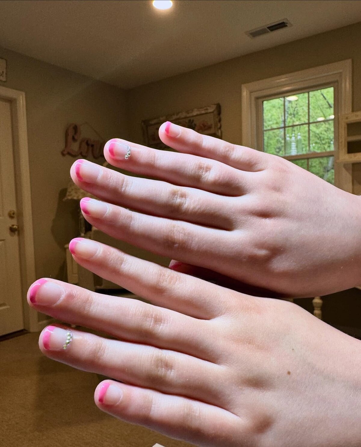 The Nail Sociey Gel Nails pink french