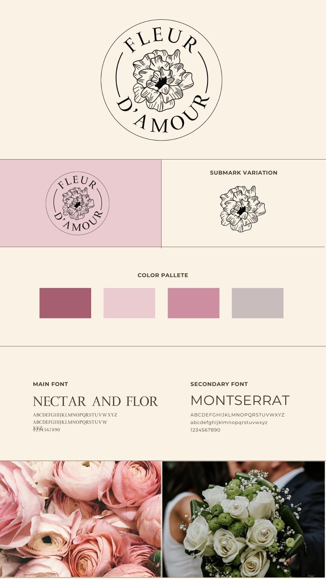 Fleur D'Amour Branding Guidelines