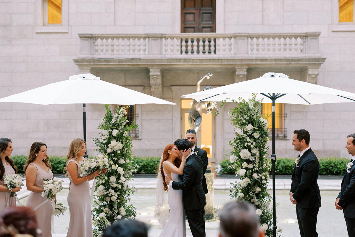 Boston Public Library Wedding-Halie Child Photography-77