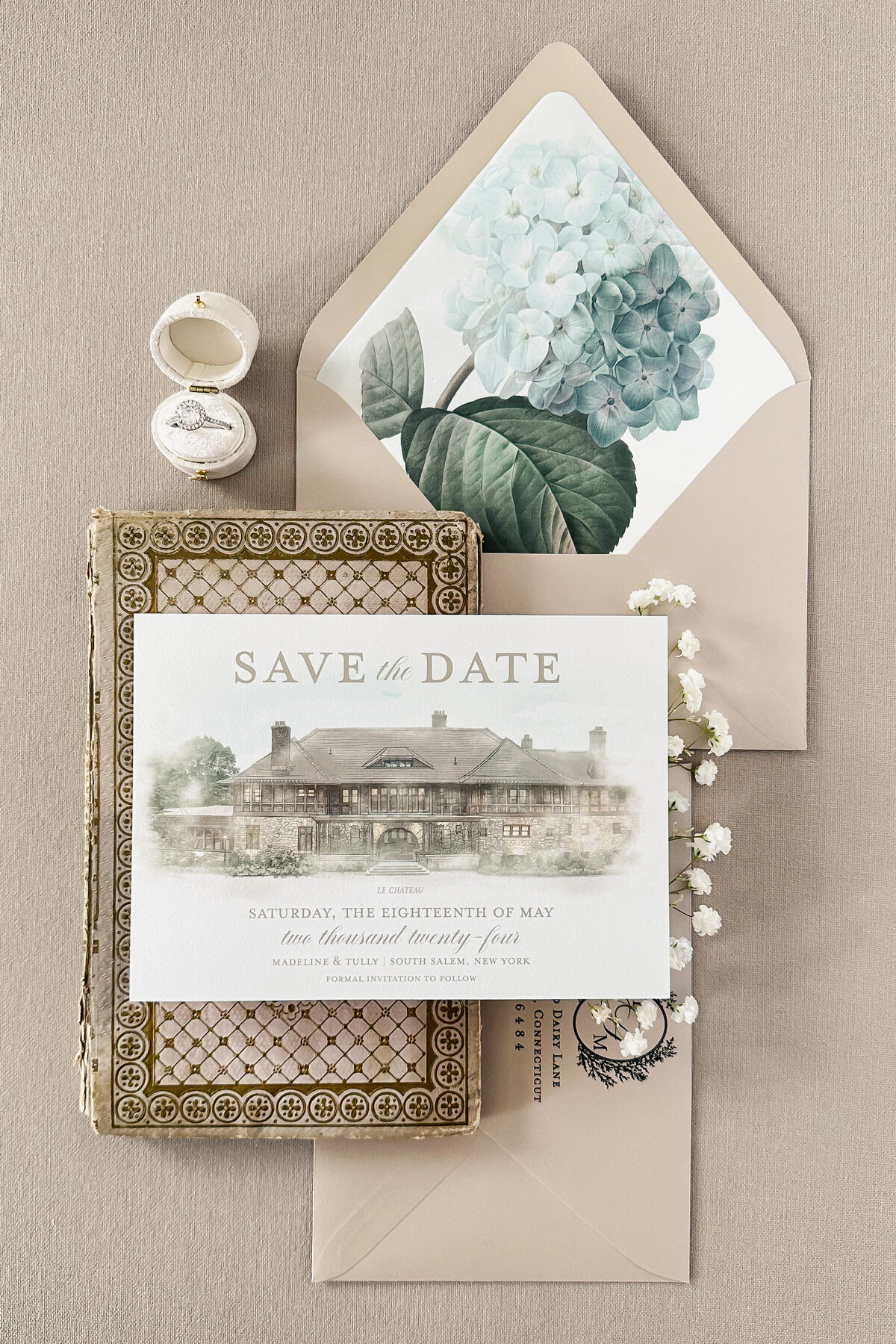 IMPRESS DESIGN STUDIO-Save the Dates to match the Rebecca Suite Wedding  Invitations