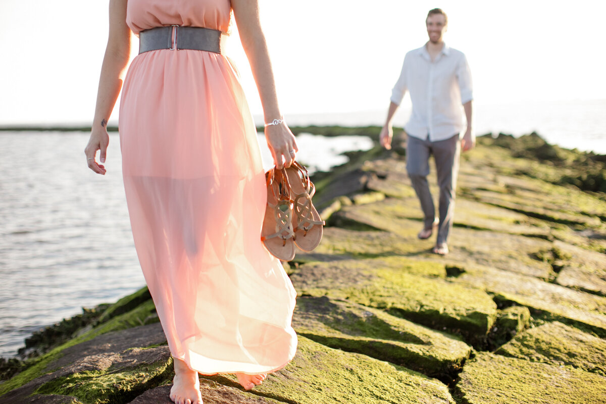 Fort Fisher Engagement Photography-17