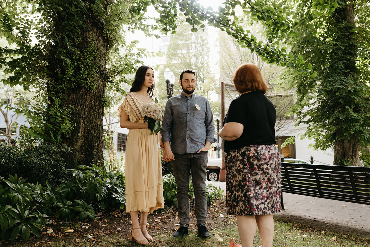multnomah county courthouse elopement in park