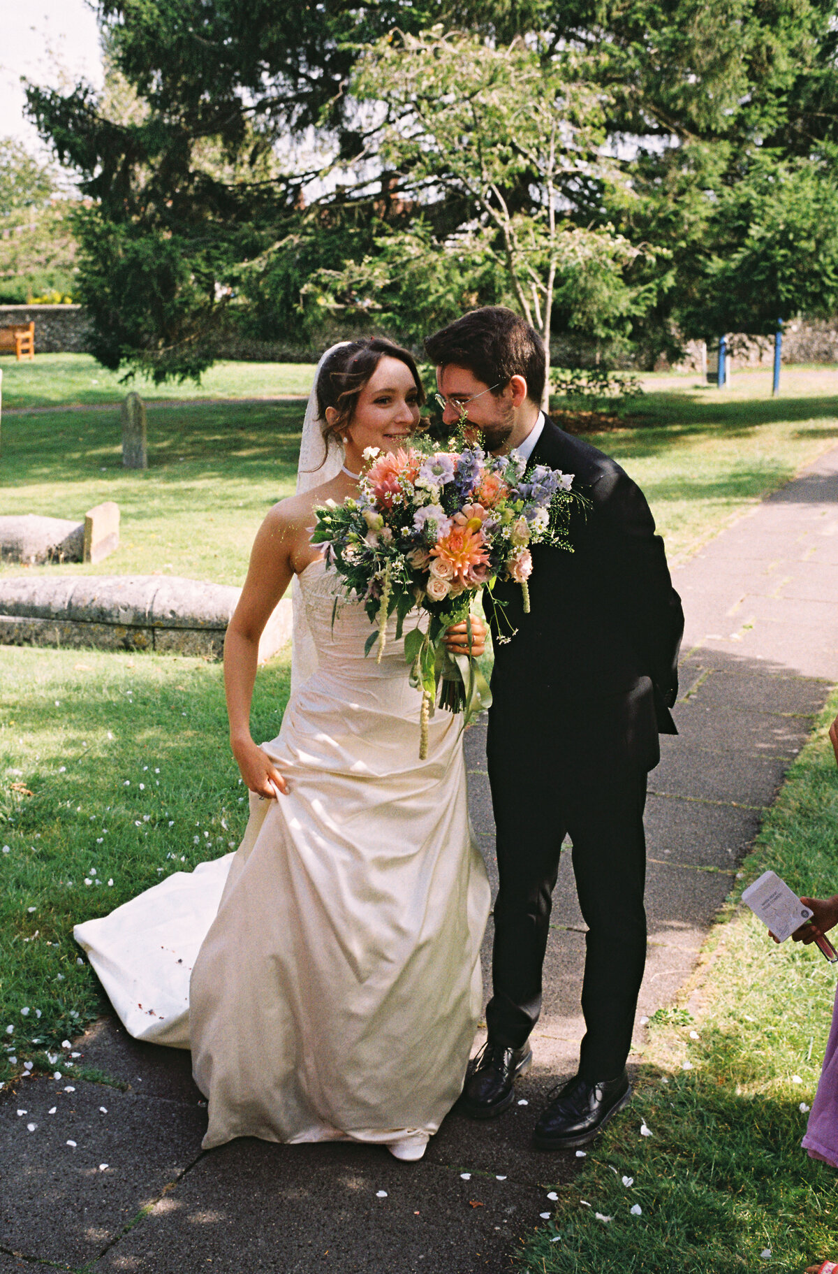 Couple portraits at Buckinghamshire wedding