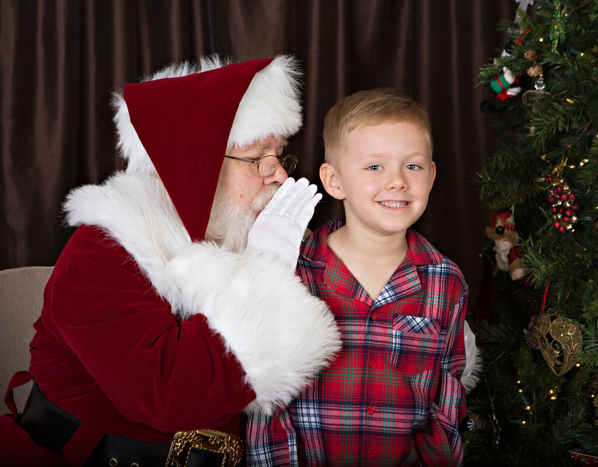 San Antonio children and family holiday photography studio lifestyle Santa family photographer luxury photo studio